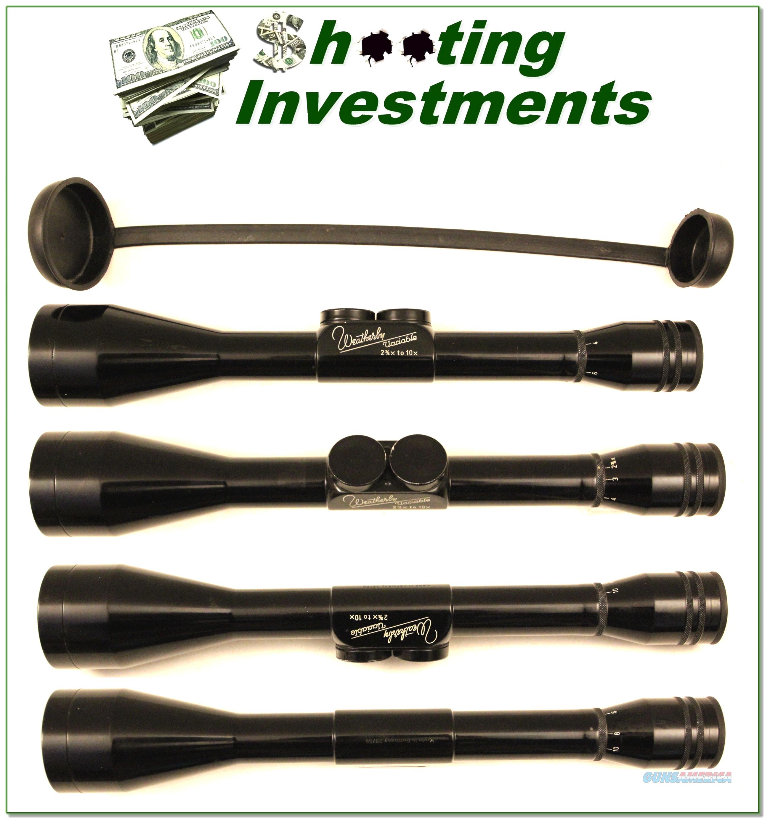 Weatherby Imperial 2 ¾ 10 X Germa... for sale at