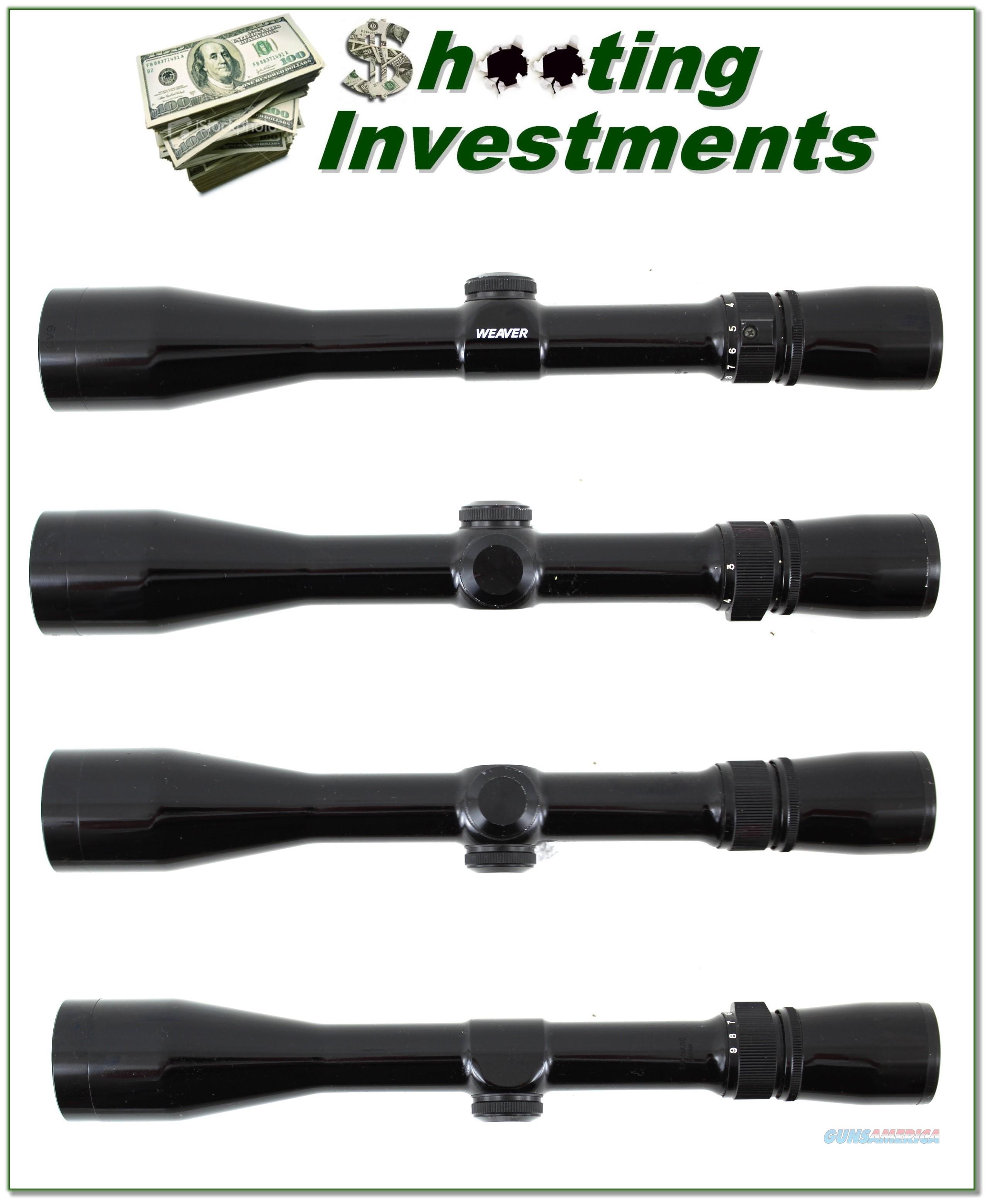 Weaver 39 X 38mm Gloss rifle scope... for sale at 907225449