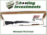  Winchester Model 70 Extreme Weather 6.5 Creedmoor factory new