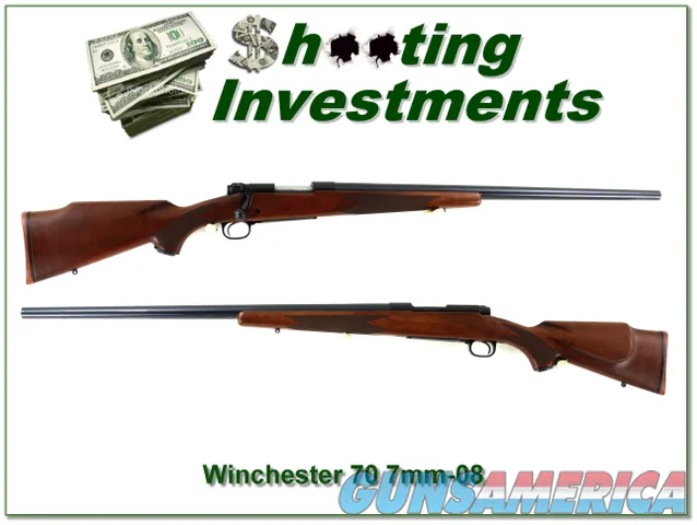  Winchester Model 70 custom in 7mm-08 Exc Cond