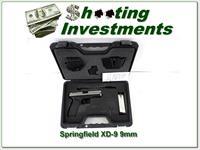 Springfield XD-9 Stainless 9mm as new in case