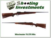 Winchester Model 70 Lightweight 270 Win near new!