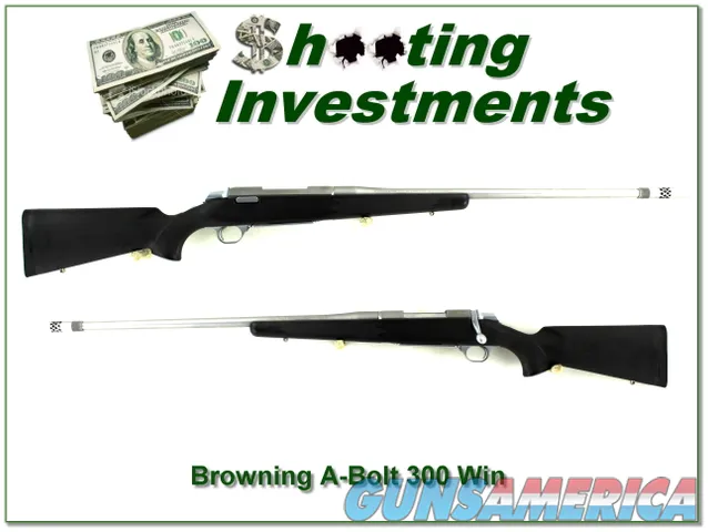 Browning A-Bolt II Left Handed stainless BOSS 300 Win