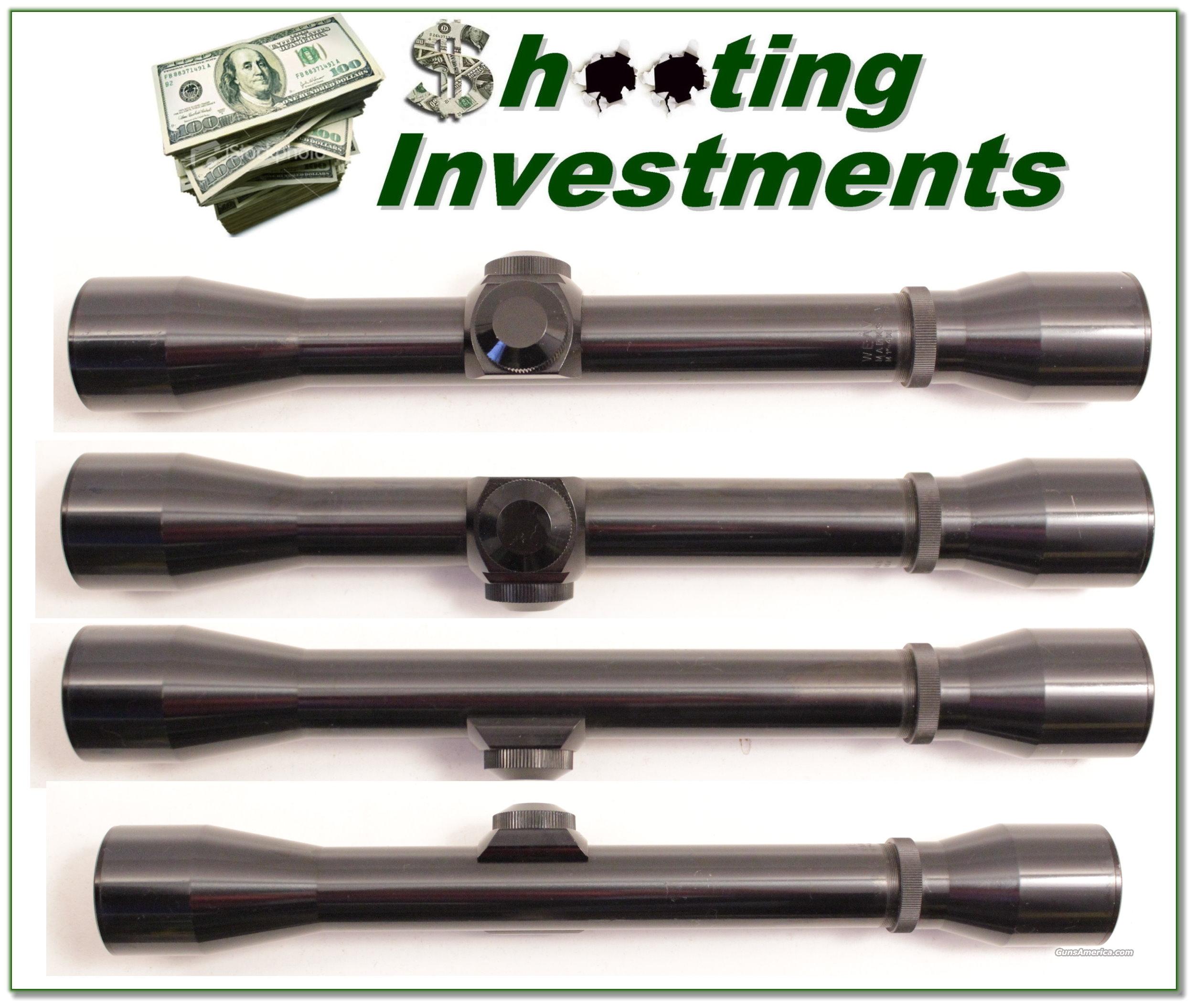 Weaver vintage USA Marksman 4X rifl... for sale at