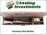 Browning A-Bolt II Medallion 280 Rem with BOSS in hard case