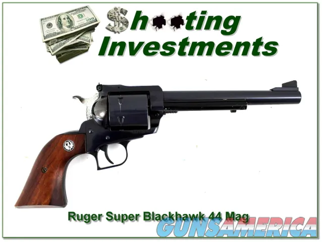 Ruger Super Blackhawk .44mag 7.5in Exc Cond