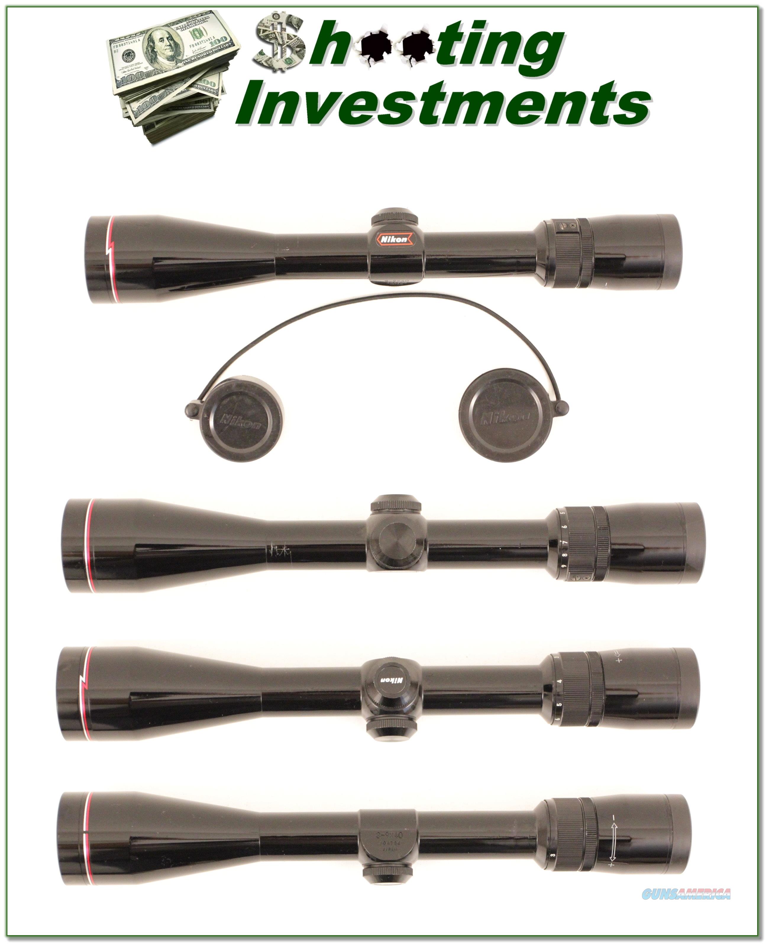 Nikon 39 X 40 rifle scope Japan ma... for sale at