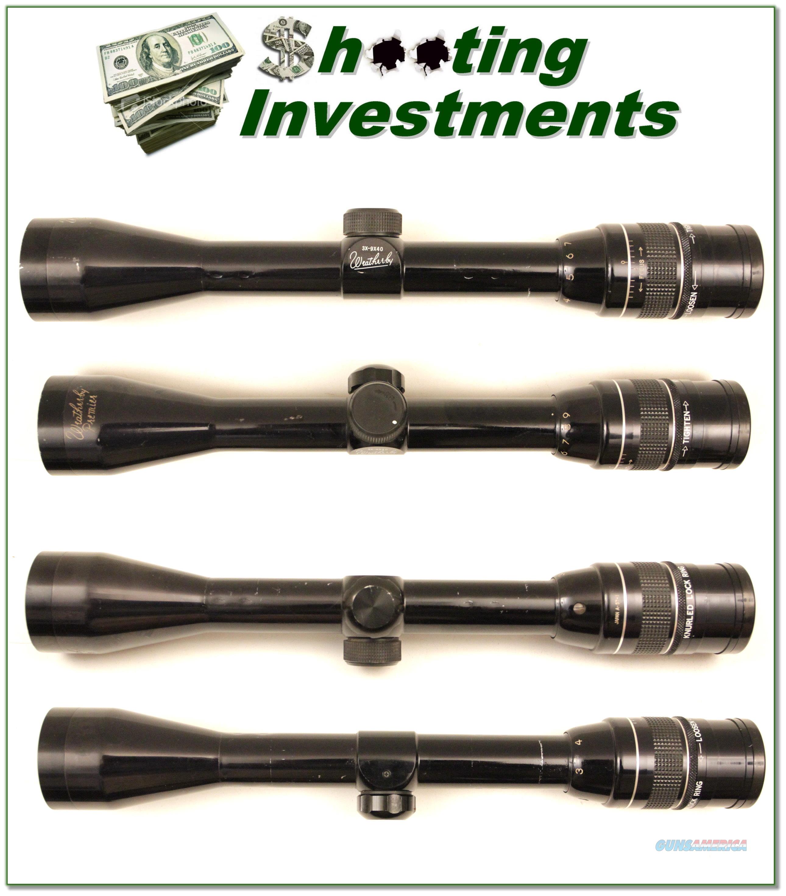 Weatherby Premier 39 X Rifle Scope... for sale at