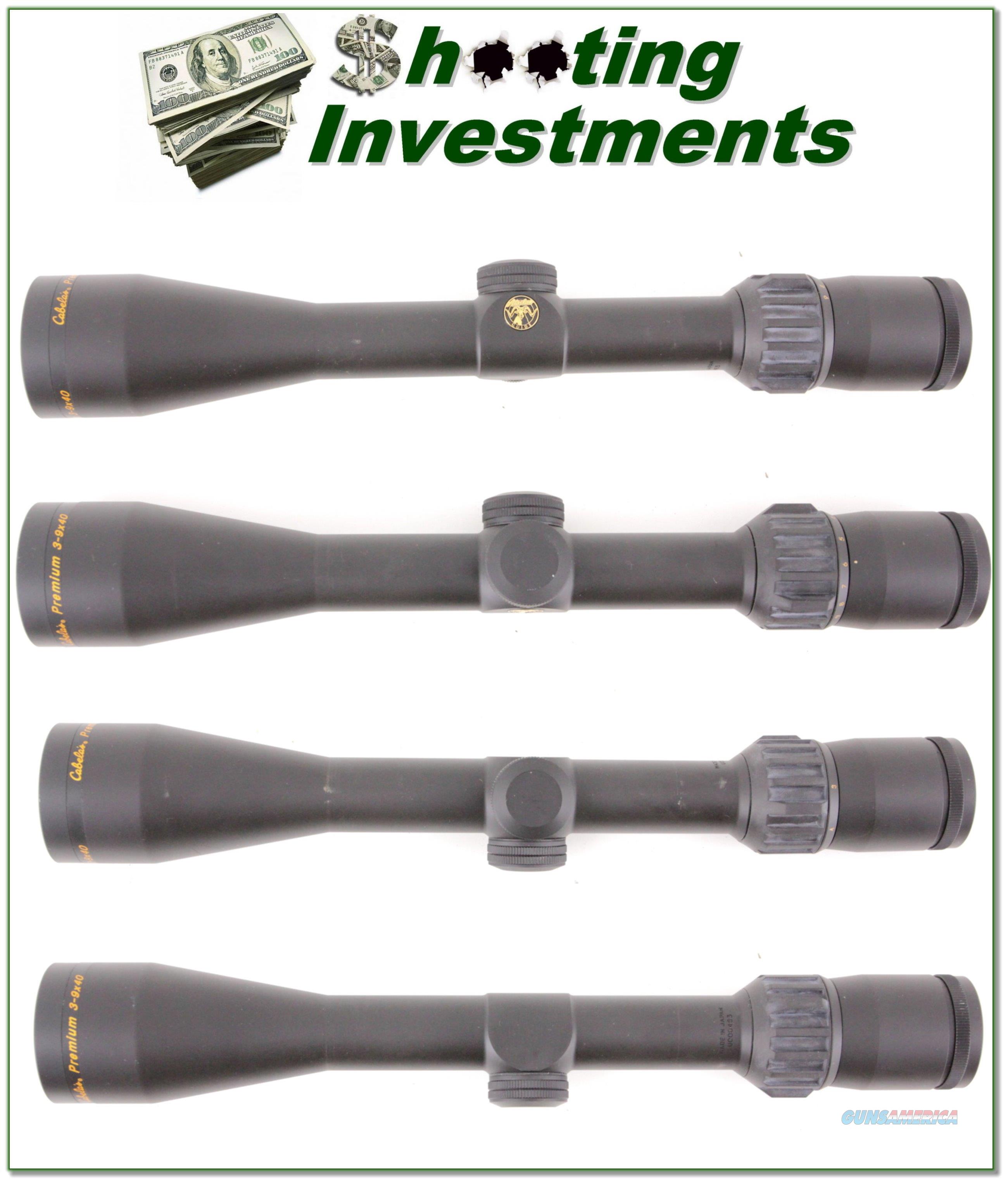 Cabelas Premium 39 x 40mm Rifle Sc... for sale at