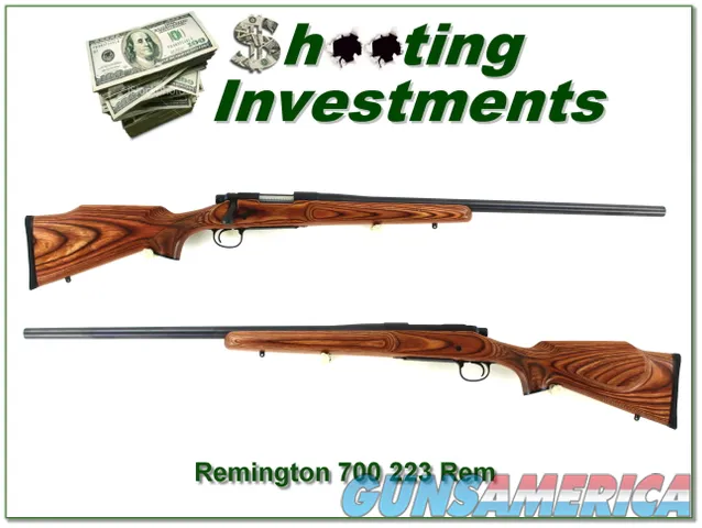 Remington 700 Varmint 223 Rem 26in Heavy Barrel Laminated stock!
