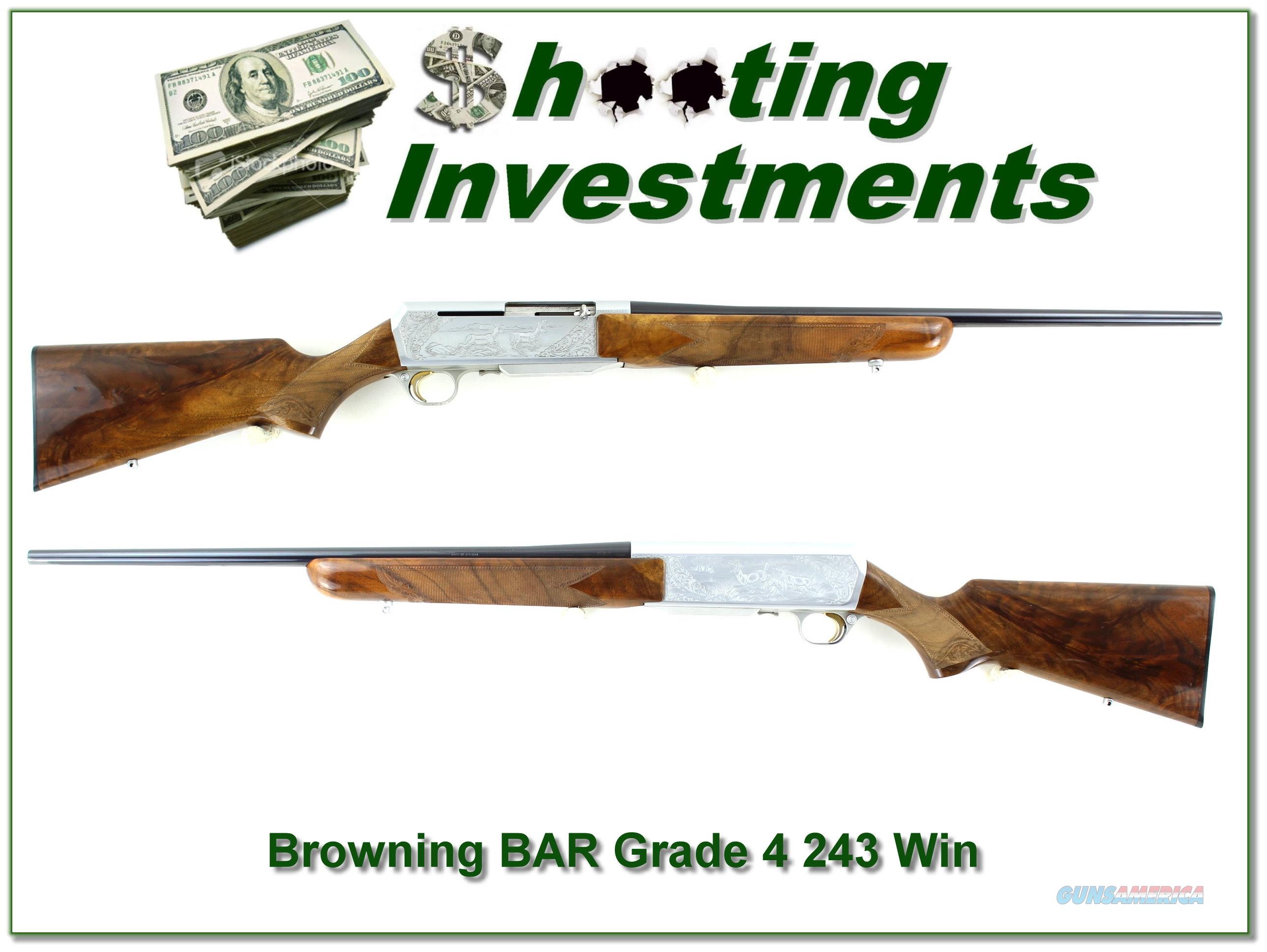 Browning BAR Grade 4 Belgium 243 Wi... for sale at