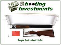 Ruger Red Label 12 Ga unfired in box 28in barrels