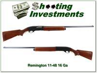 Remington 11-48 16 Gauge made in 1954 Exc Collector