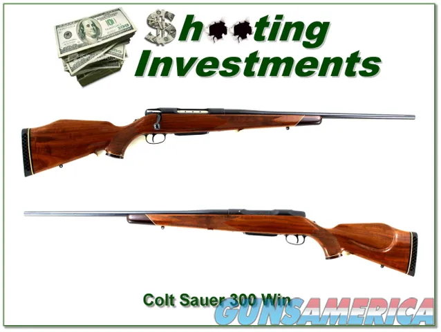 Colt Sauer Sporting 300 Win Mag excellent wood!