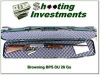 Browning BPS 28 Ga Ducks Unlimited Engraved Silver receiver unfired!