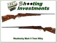 Weatherby Mark V Custom 26in 7mm Wthy Mag