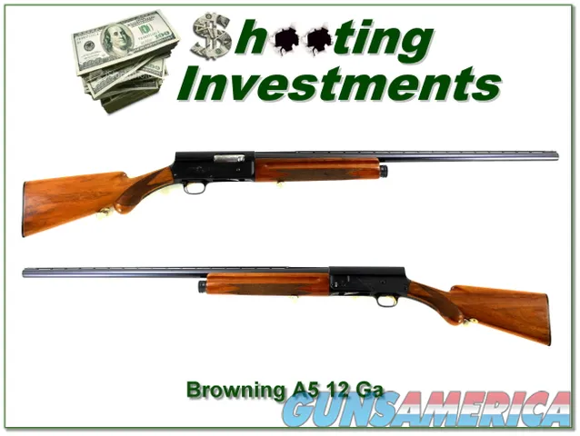Browning A5 Light 12 63 Belgium VR Exc Cond!