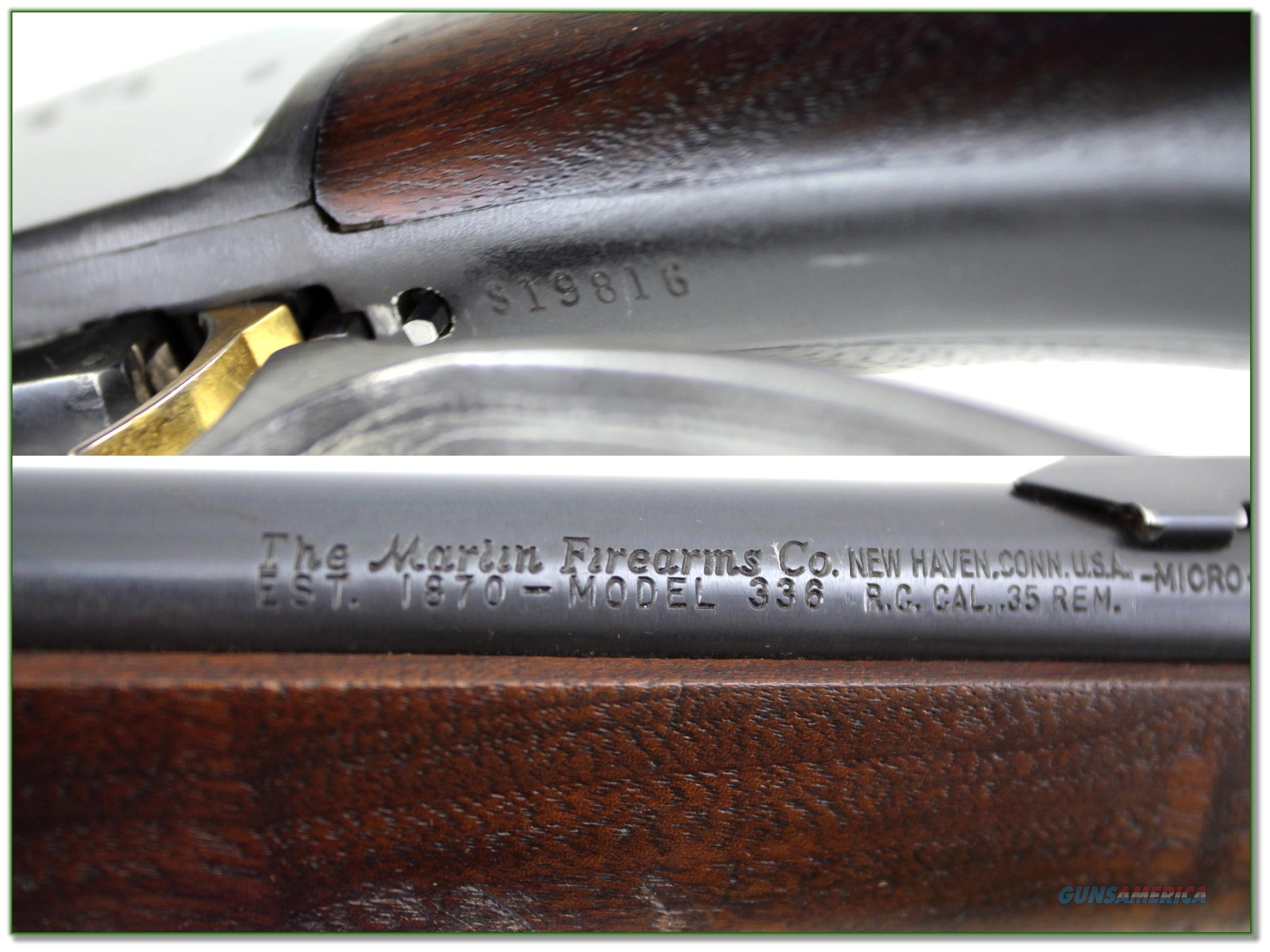 1958 Marlin 336 JM marked Micro Gro... for sale at