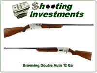 Browning Double Auto early 1956 Silver receiver 30in barrel