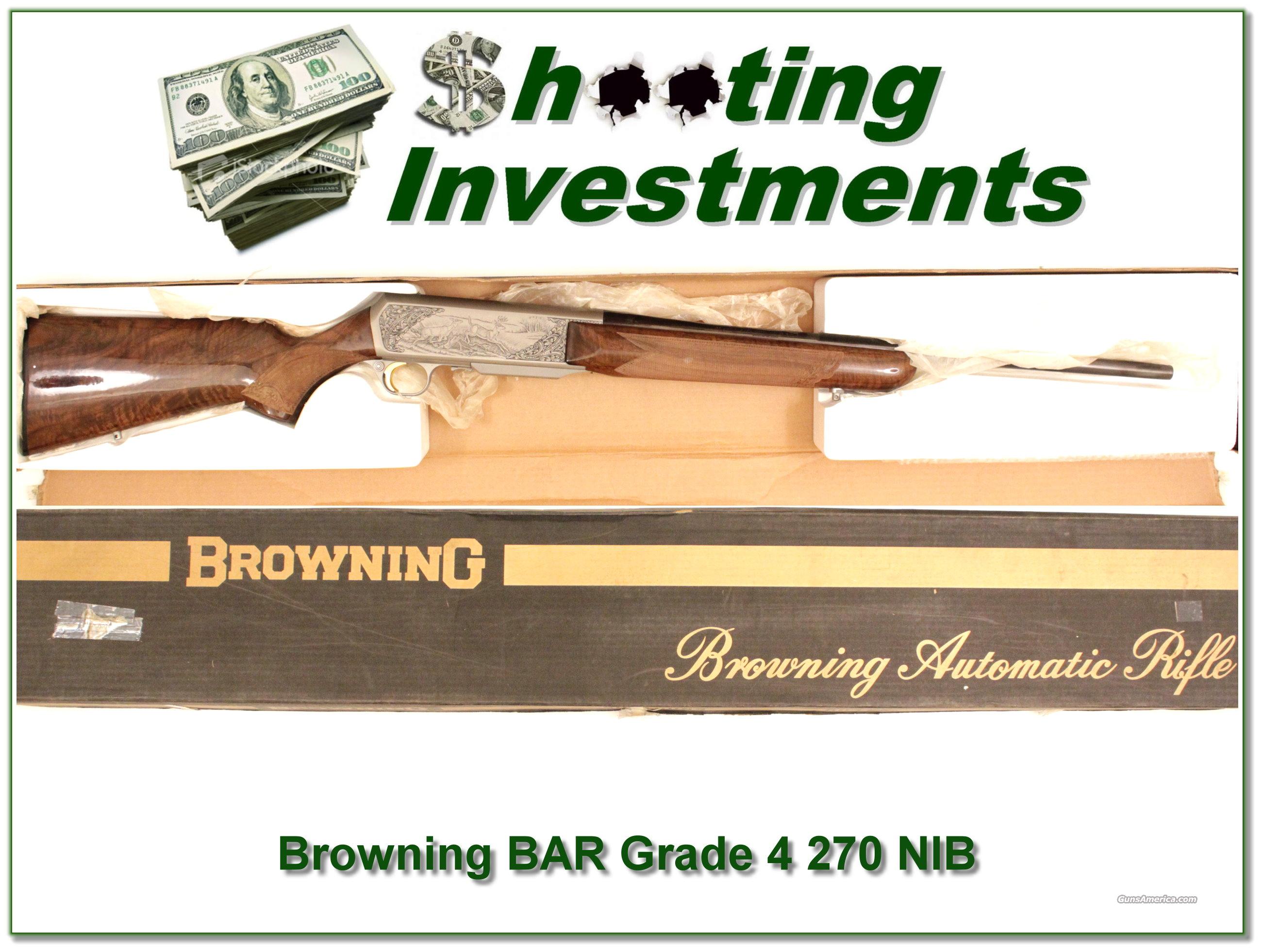 Browning BAR 270 Grade 4 1975 Belgi... for sale at