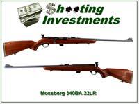 Mossberg 340BA 22 Target rifle Exc Collector Cond!