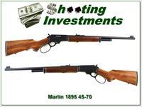 Marlin 1895 SS 45-70 JM Marked 22in with trapper lever
