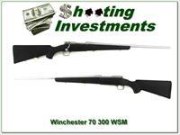 Winchester Model 70 Stainless 300 WSM Classic New Haven