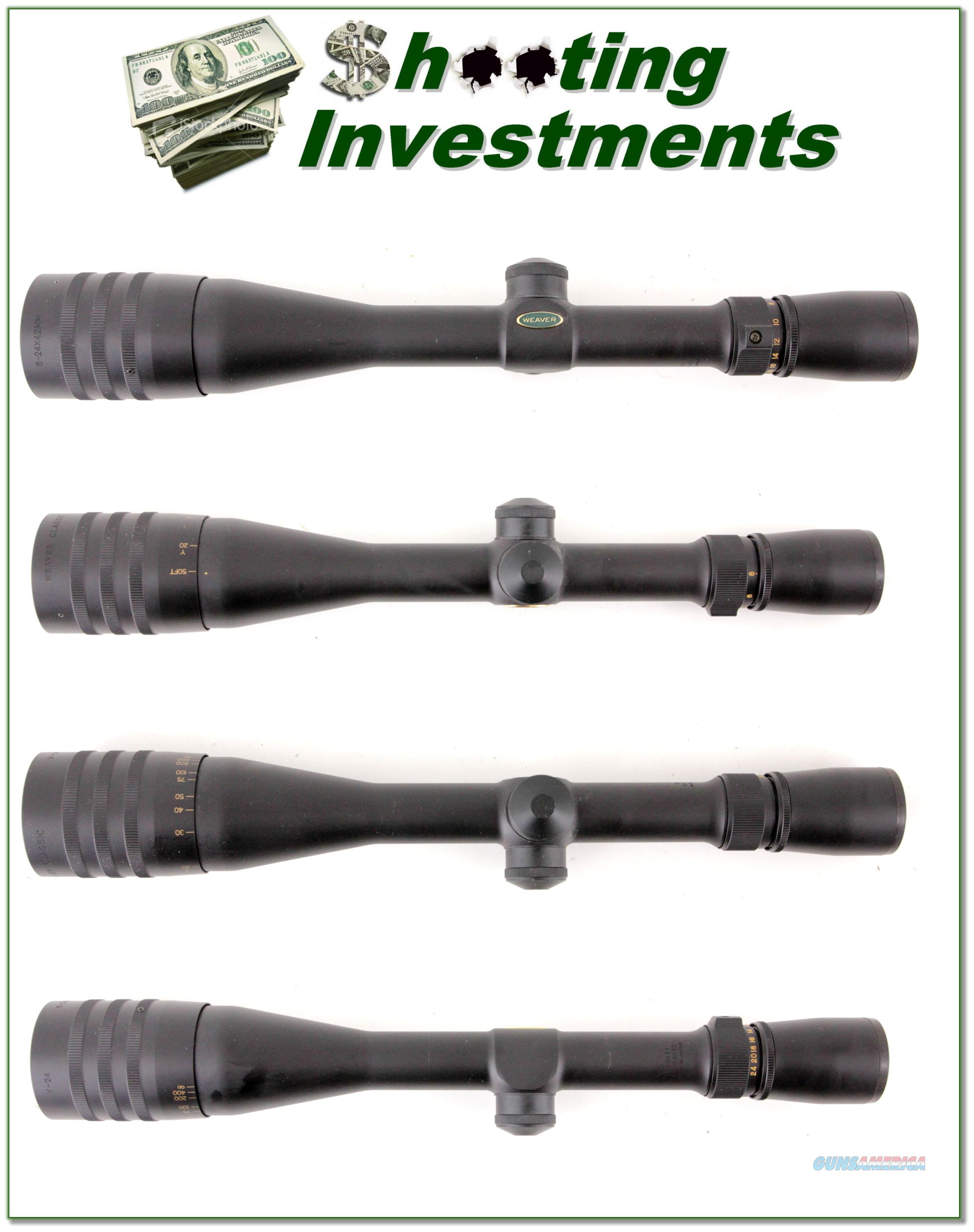 Weaver Classic V 24 624x42mm AO ri... for sale at