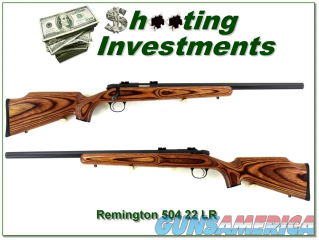Remington Model 504 Target Match 22LR Laminated