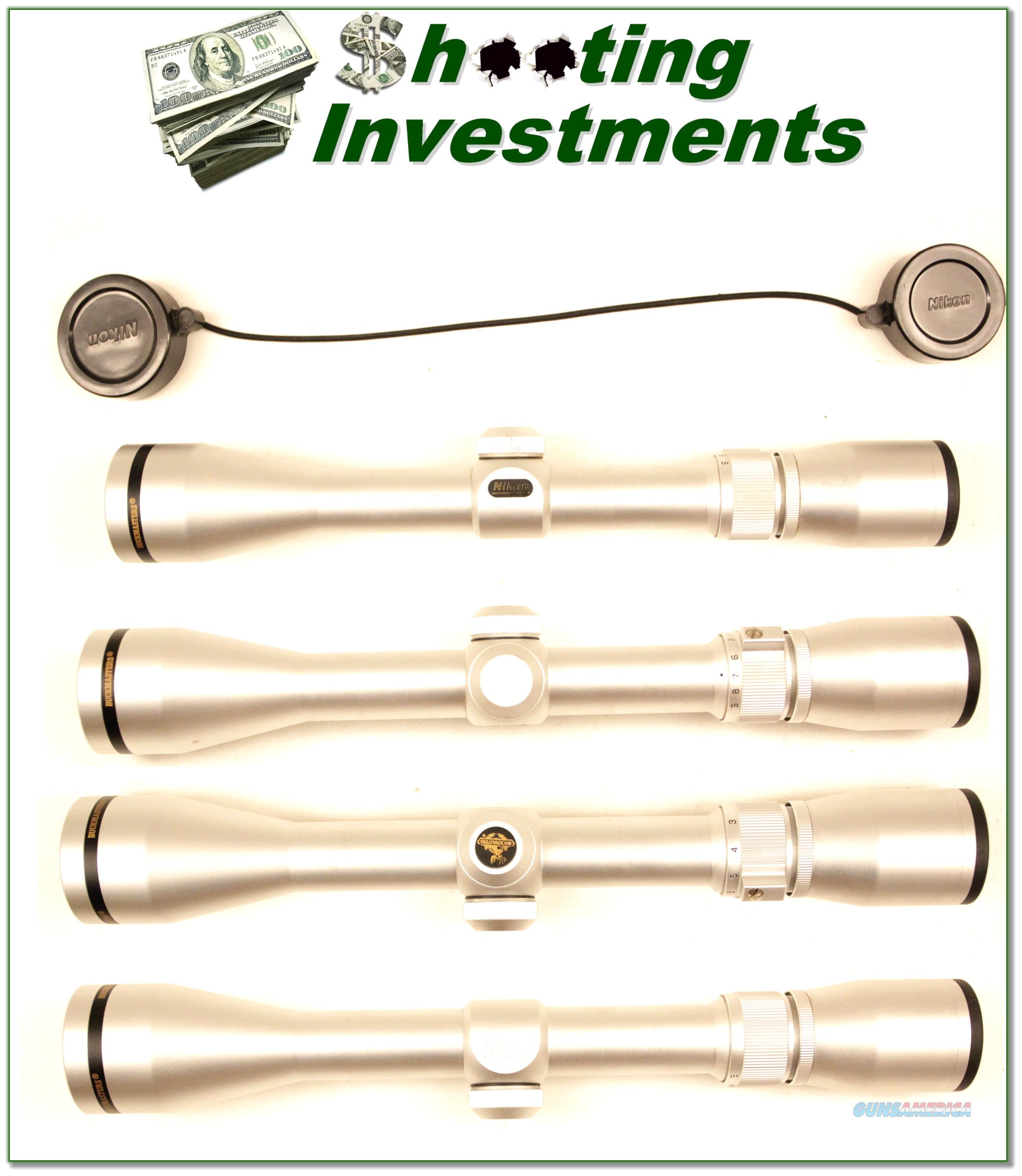 Nikon 39 X 40mm Silver Buckmaster for sale at