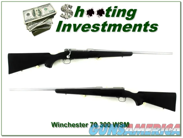 Winchester Model 70 Stainless 300 WSM