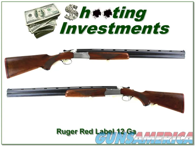 Ruger Red Label Red pad 12 Ga rare Full and Mod 26in