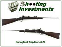 US Springfield 1873 Trapdoor rare original carbine made in 1875 one of only 499 made!