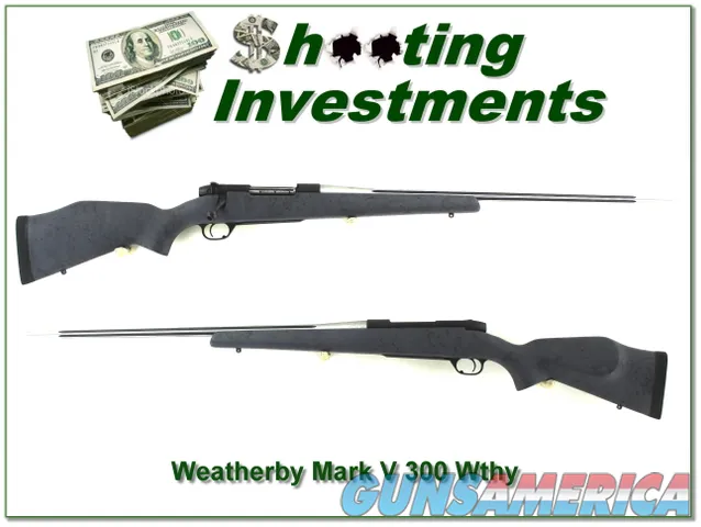 Weatherby Mark V Ultralight 300 Wthy as new!