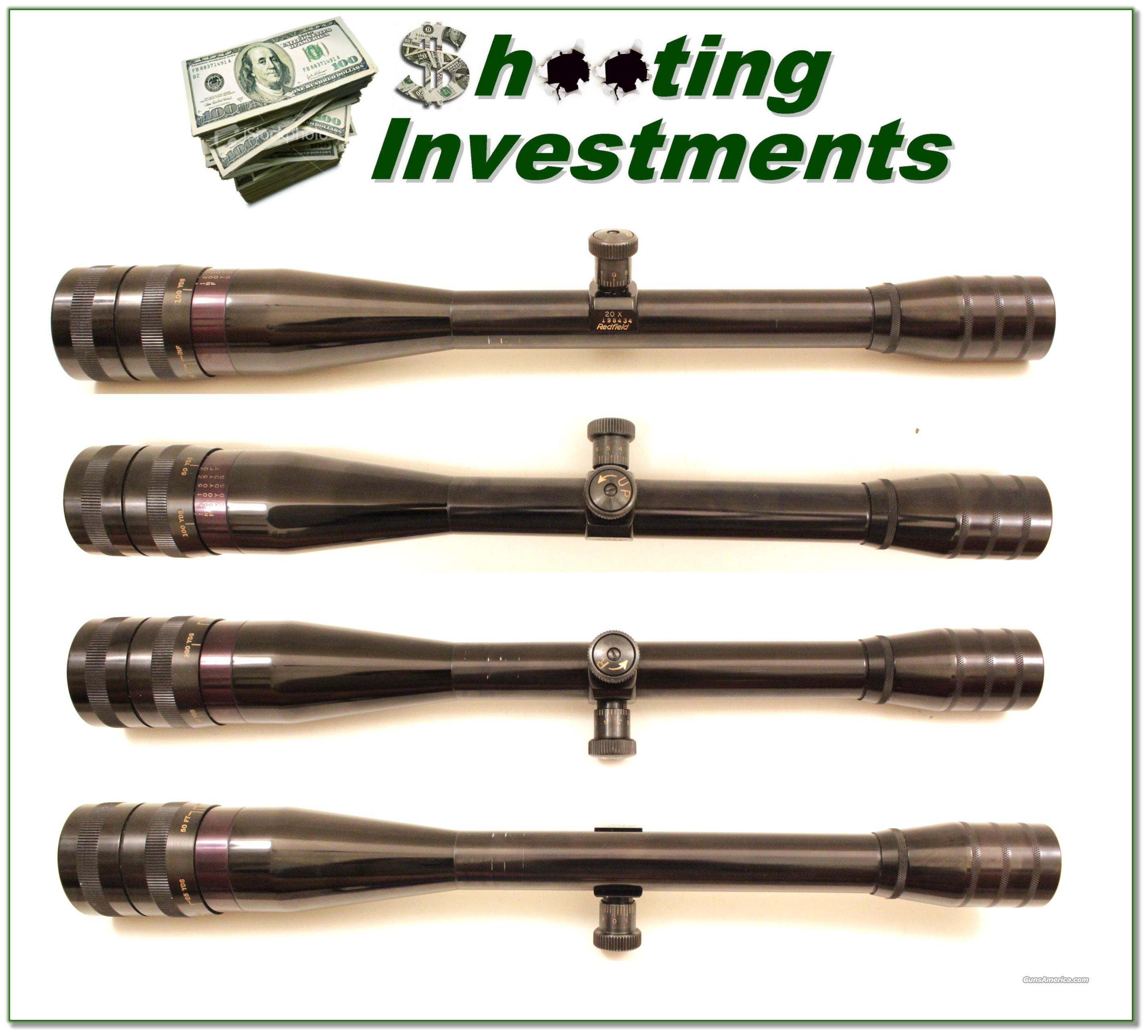 Redfield 20X Target rifle scope vin... for sale at
