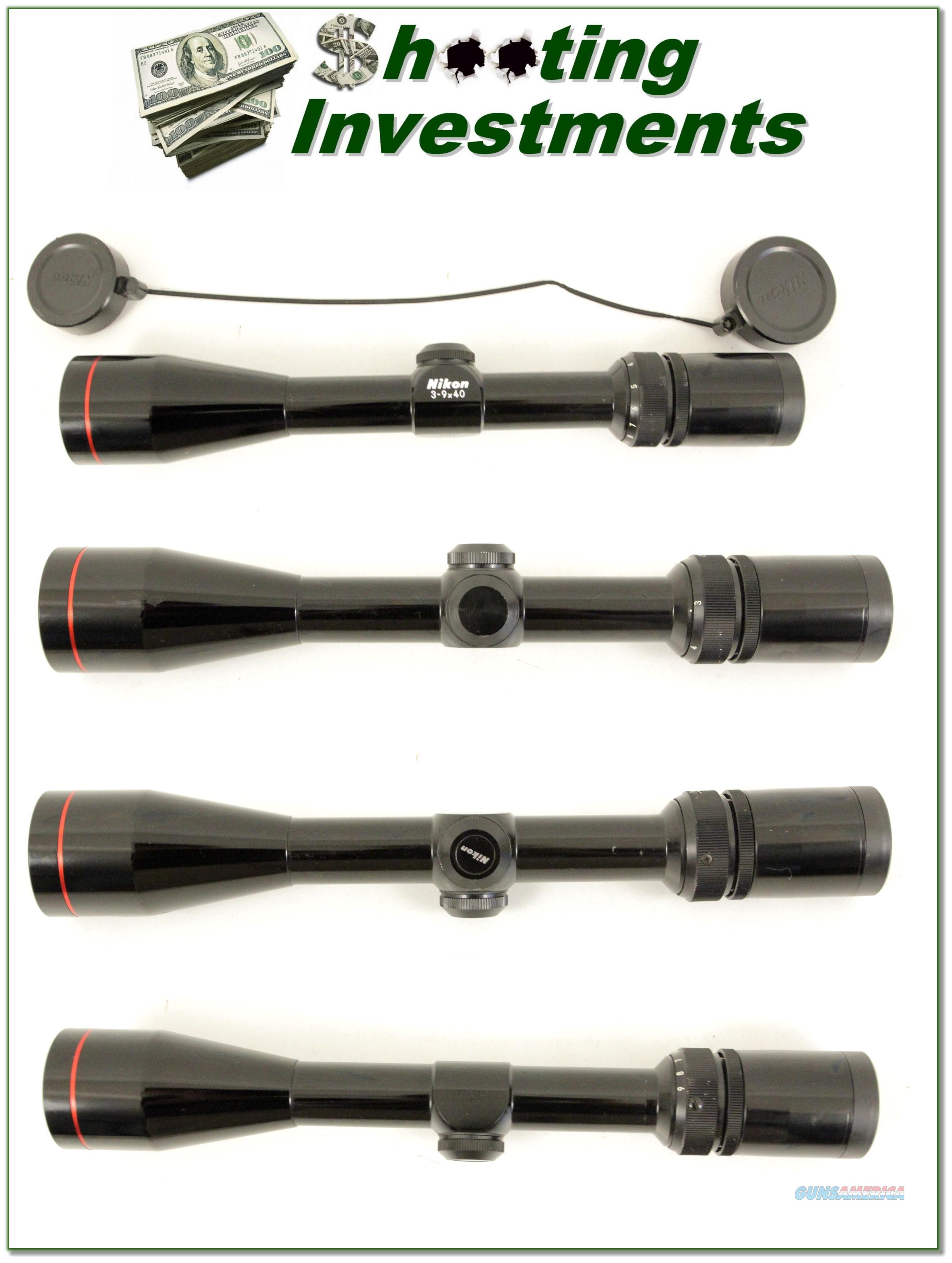 Nikon 39 X 40 Japan made rifle sco... for sale at