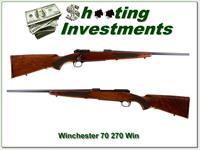 Winchester 70 Carbine 270 20in barrel lightweight