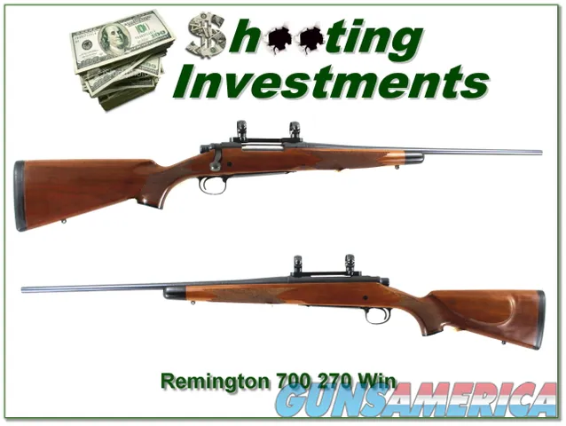 Remington 700 Mountain rifle in 270 Winchester made in 1991