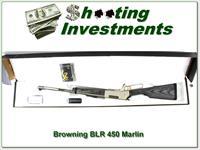 RARE Browning BLR Takedown Stainless Laminated 450 Marlin NIB!