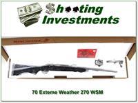 Winchester Model 70 Extreme Weather 270 WSM factory new!