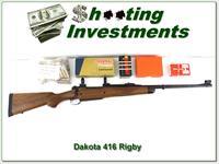 Dakota Model 76 416 Rigby bought in 1995 and never fired! 2 boxes ammo