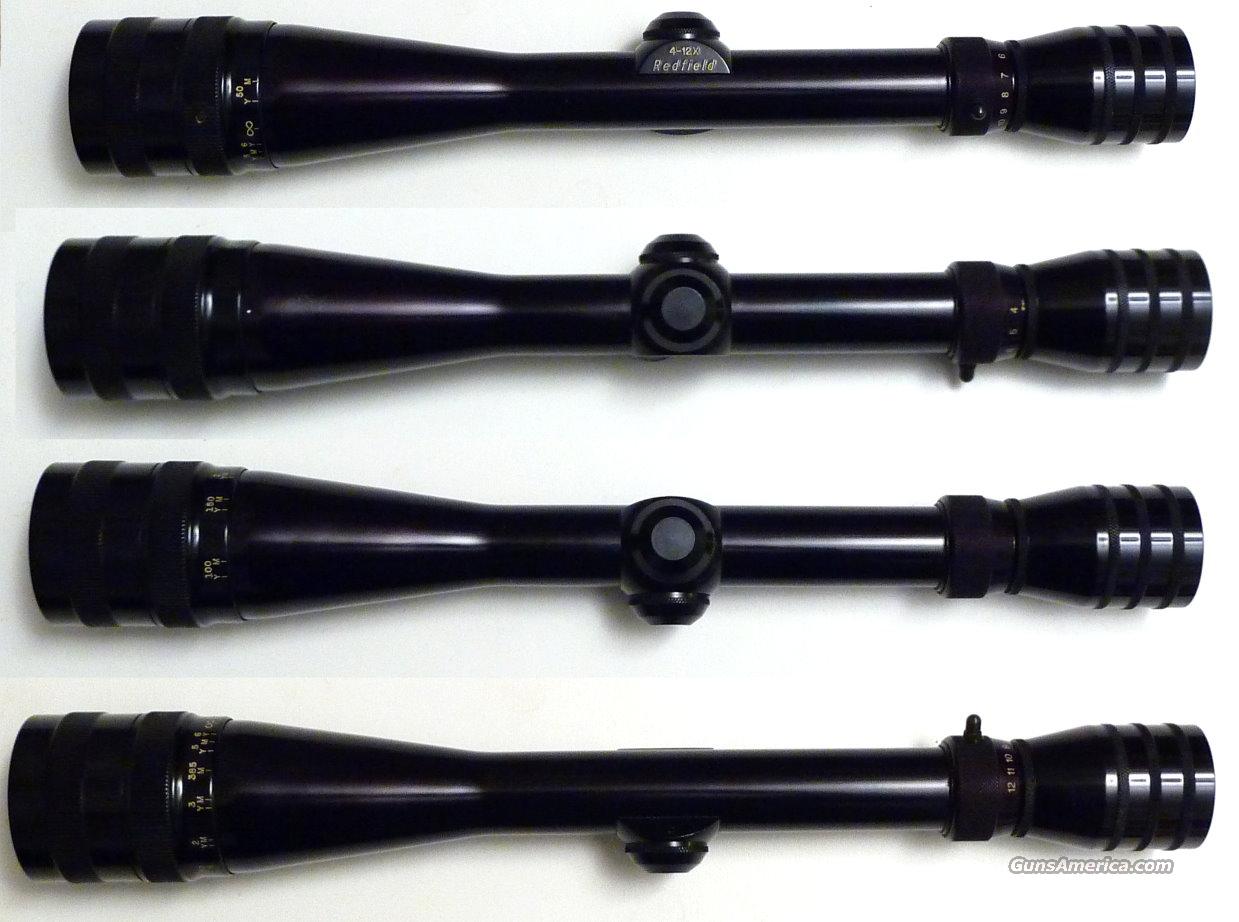 Vintage Redfield 412 scope with AO... for sale at 992912246