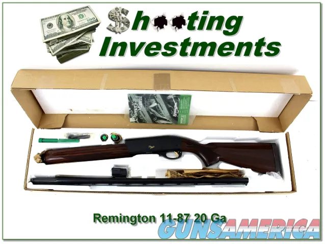 Remington 11-87 Premier Dale Earnhardt Limited Ed 20 Ga NIB