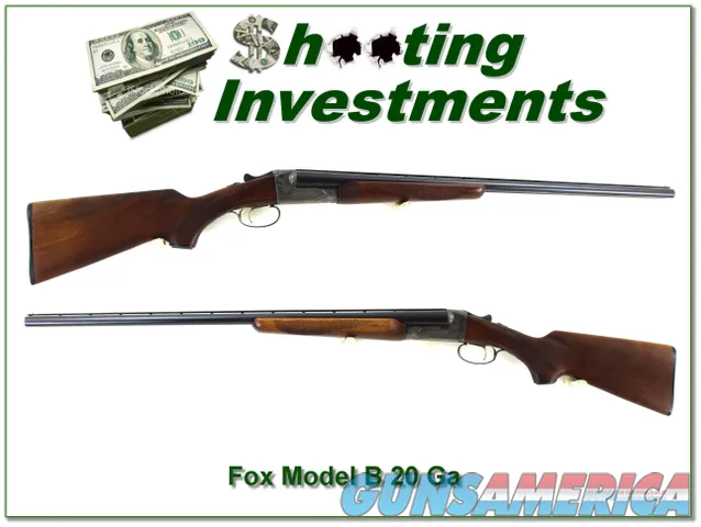Fox Savage model B 20 Ga 28in barrels