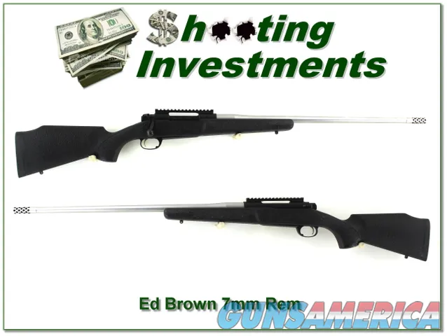 Ed Brown custom rifle in 7mm Rem Mag
