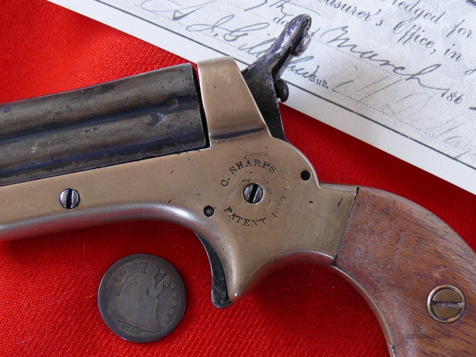 Sharps 4Barrel Pepperbox Derringer... for sale at