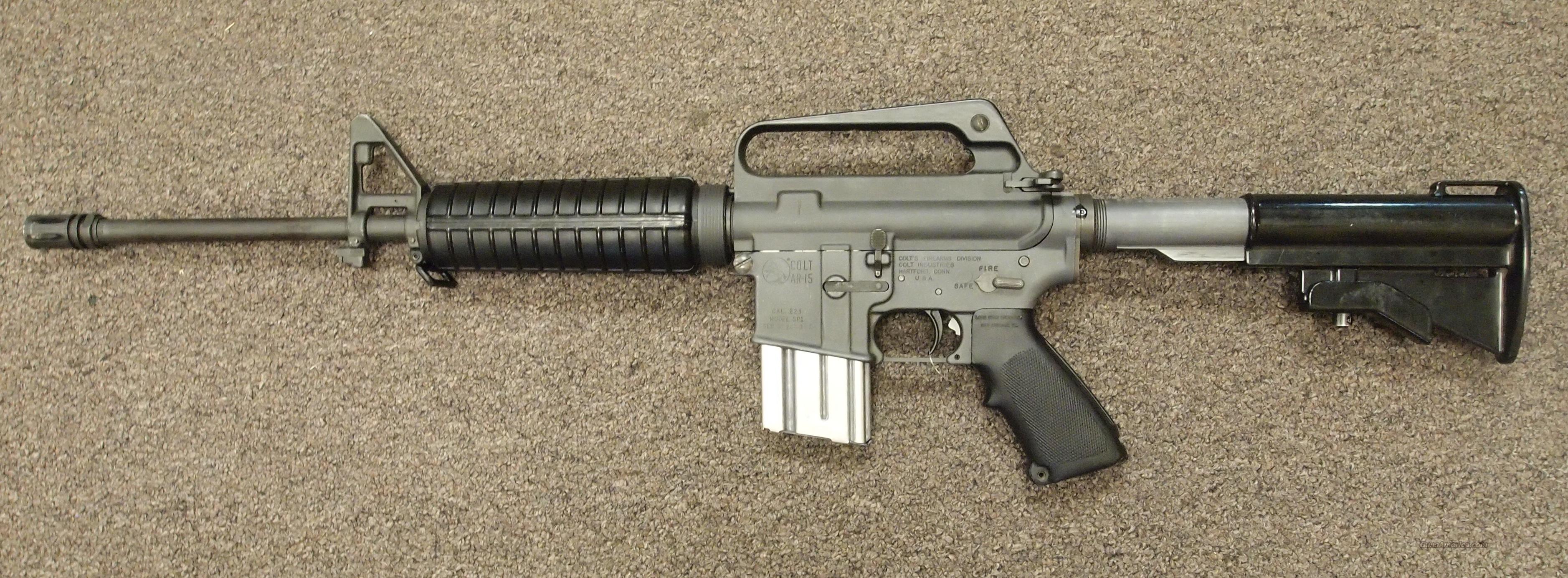 Colt AR 15 Sporter SP1 Carbine