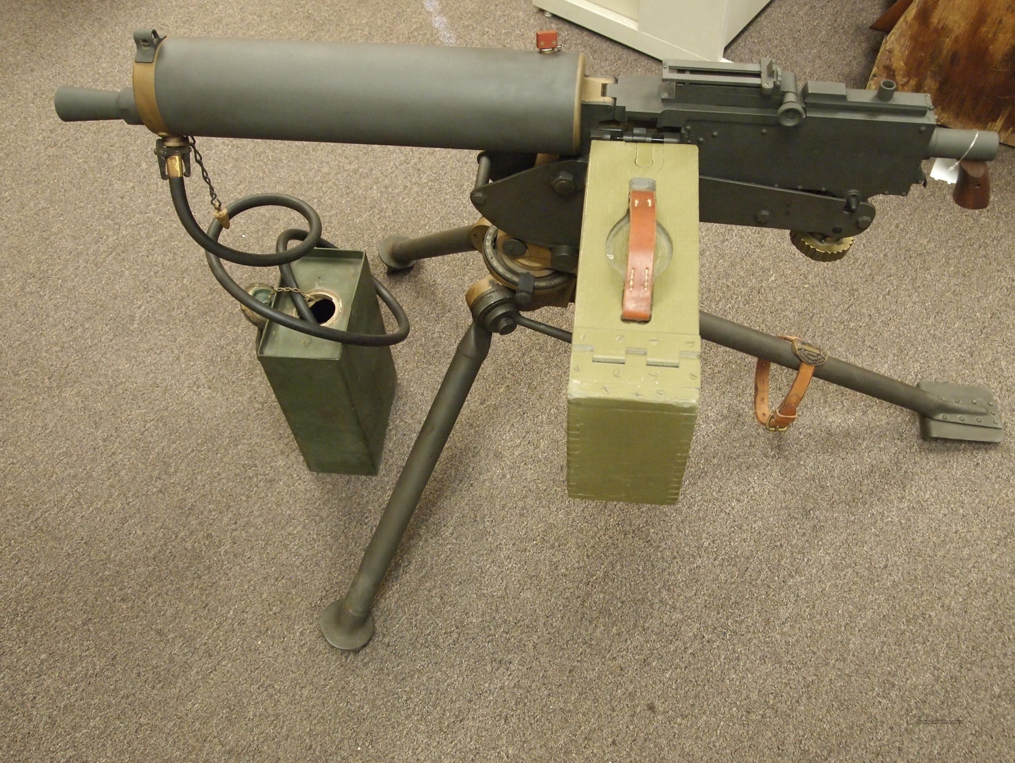 Water Cooled Machine Gun