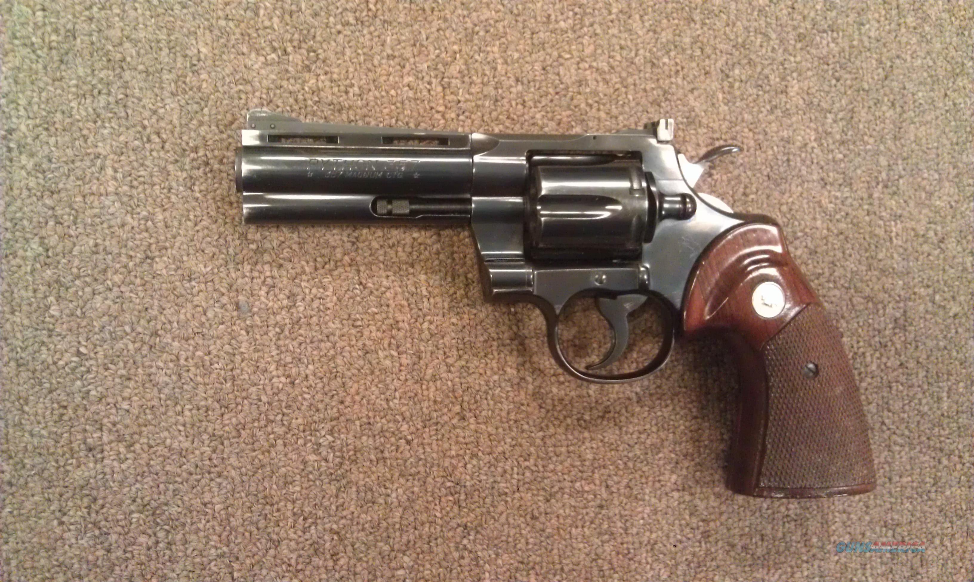 Colt Python 4