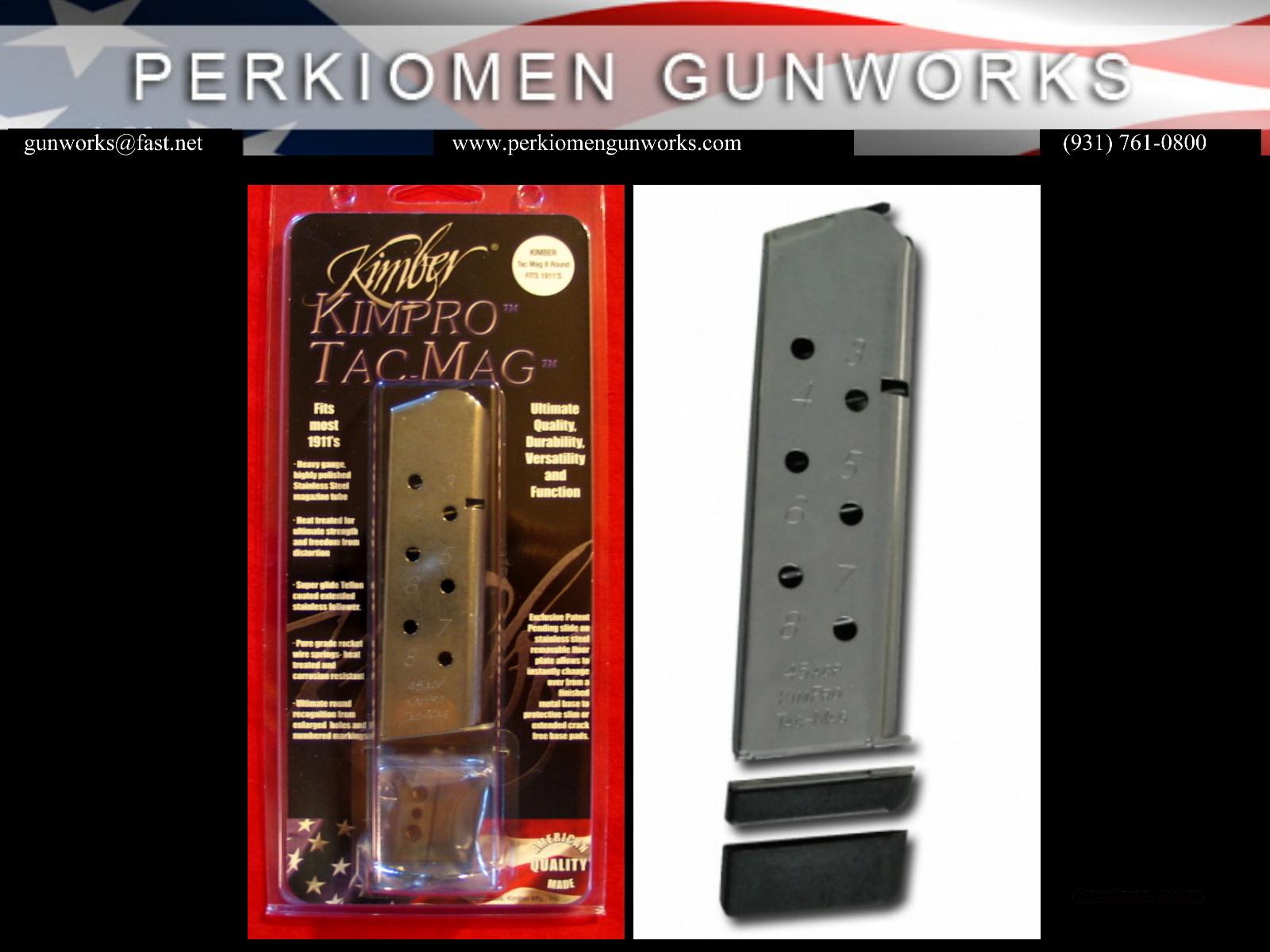 Kimber KimPro TacMag, SS, Full siz... for sale at